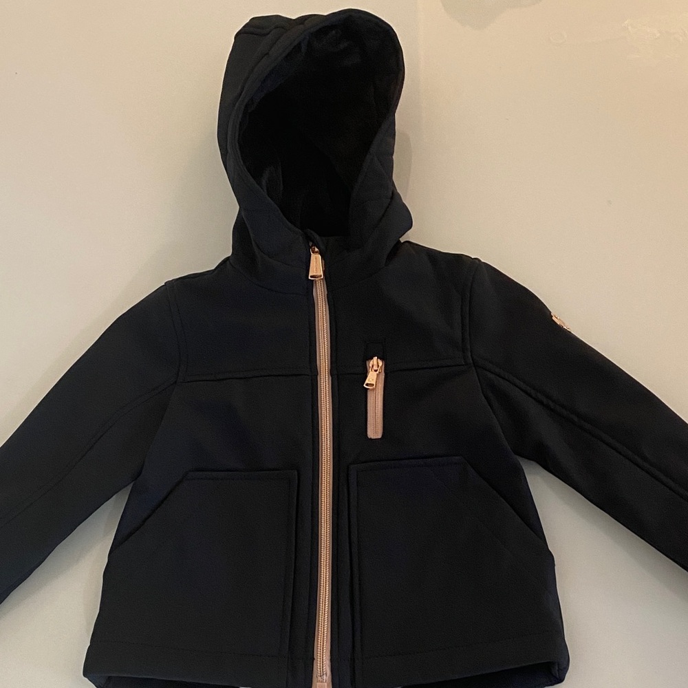 Michael Kors Kids Black Puffer Jacket